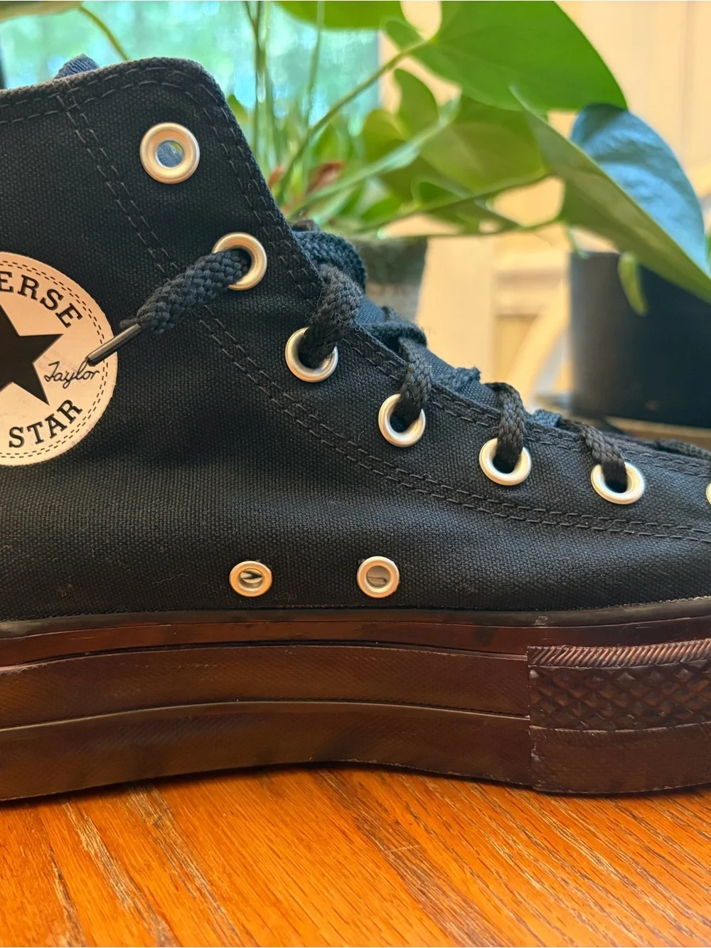 Converse Chuck Taylor All Star High Top Black Women Size 9 Canvas READ